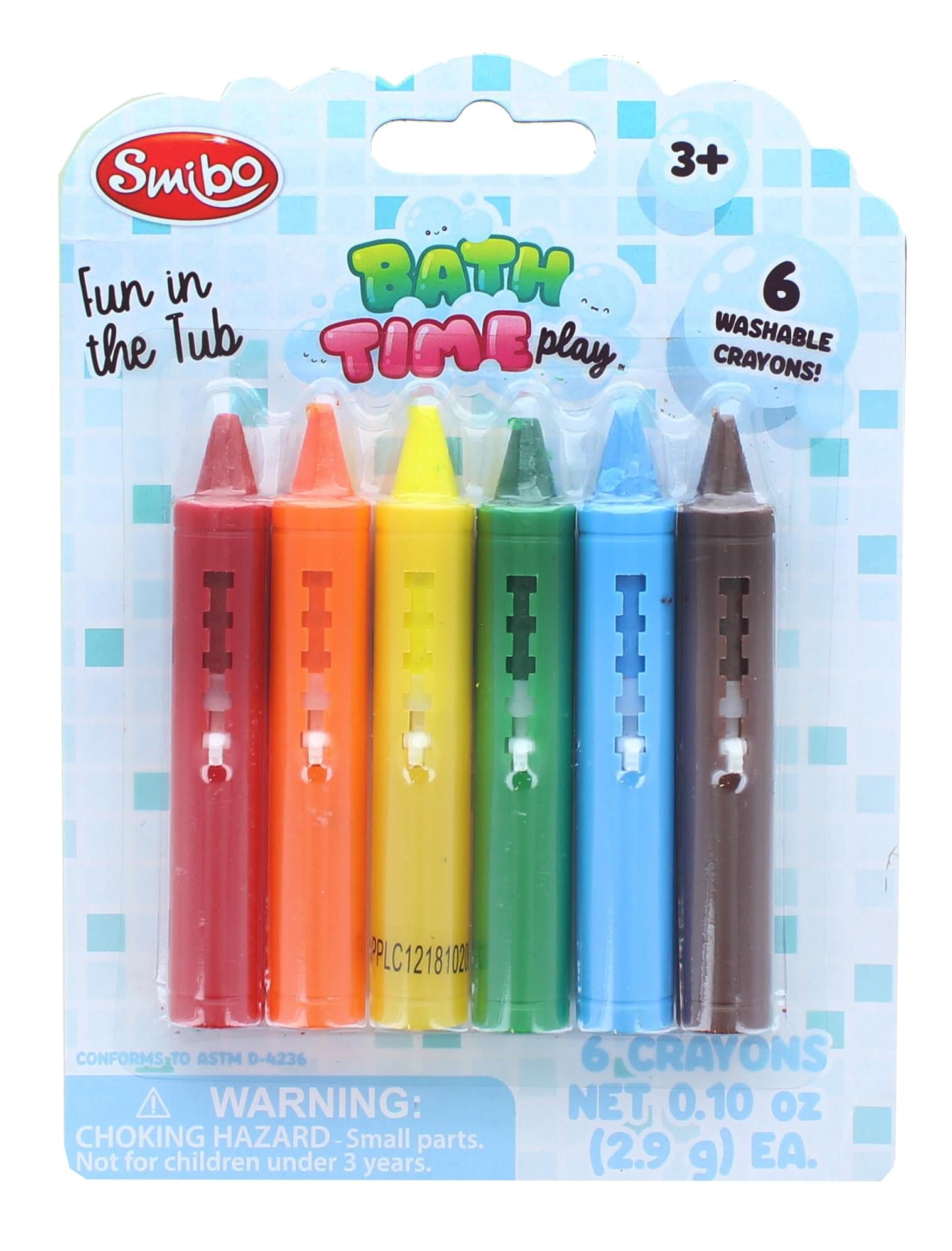 Bathtub Play Bath Crayons 6Pack