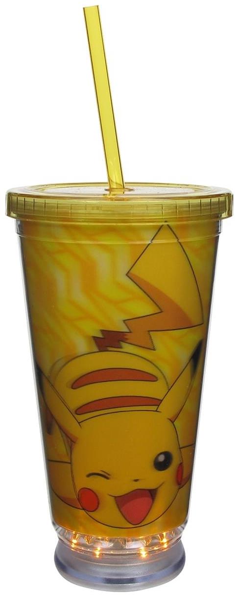 Pokemon Eevee 18oz Carnival Cup W Floating Confetti Pokeballs