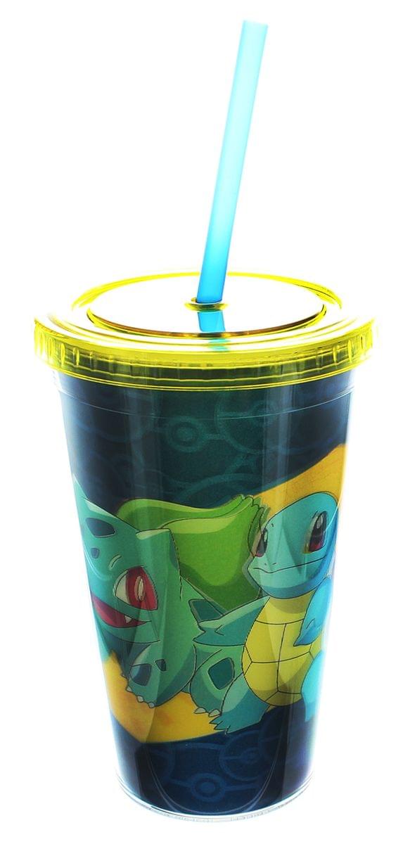 Pokemon Group 18oz Carnival Cup w/ Floating Confetti Pokeballs