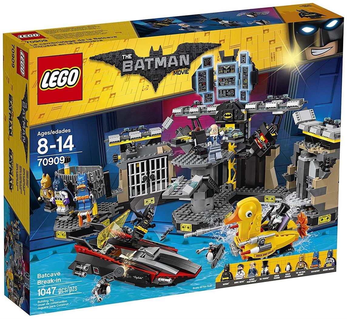Lego The Batman Movie Batcave Break In Building Set 70909