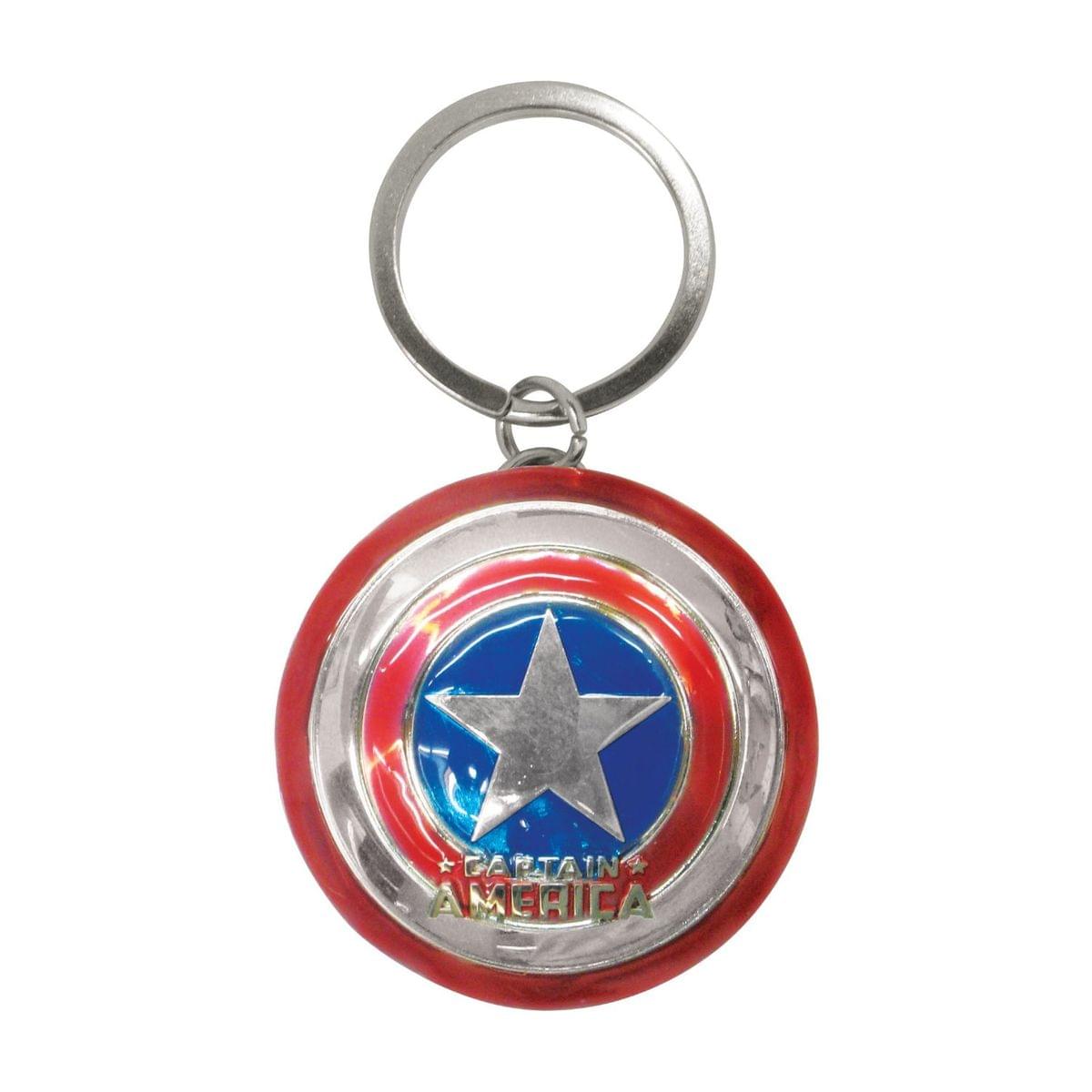 The Avengers Captain America Shield Key Ring - ToyHo.com