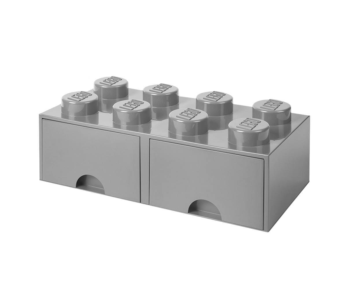 Lego Storage Brick 4 - Bright Orange