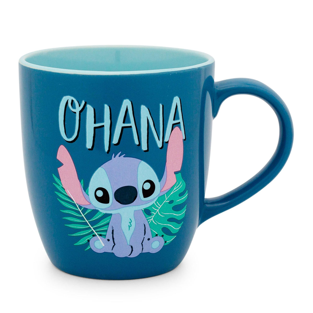 Silver Buffalo Disney Lilo & Stitch Santa Hat Ceramic Mug | Holds 20 Ounces