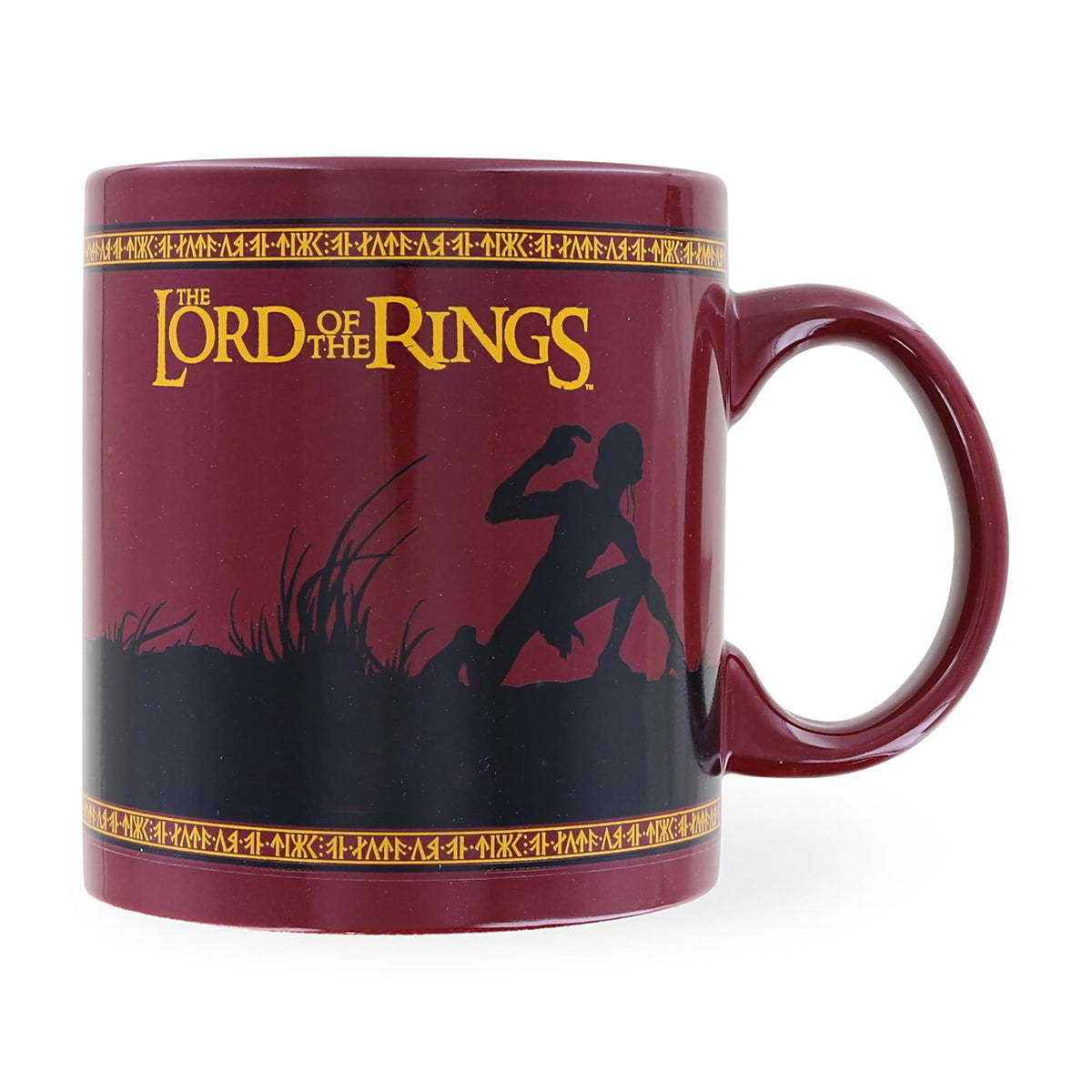 Lord of The Rings Gondor Elven Text 20oz Ceramic Camper Mug