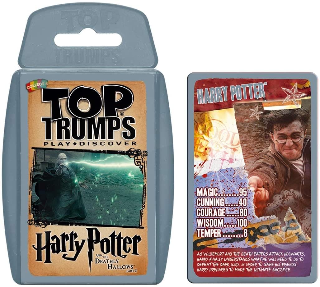 Harry Potter and the Deathly Hallows Part 2 Top Trumps Game - ToyHo.com