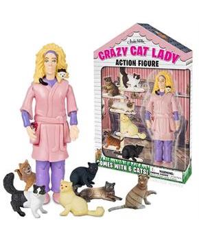 Crazy Cat Lady 6" Vinyl Action Figure