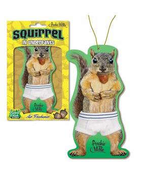 Squirrel in Underpants Deluxe Air Freshener