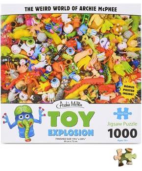 Toy Explosion 1000 Piece Jigsaw Puzzle