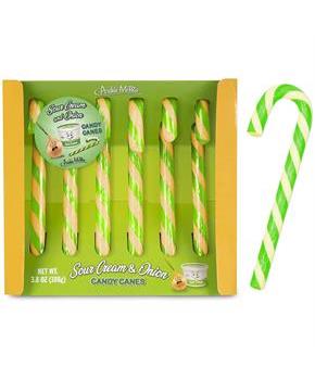 Sour Cream and Onion Candy Canes | 6 Piece Gift Set