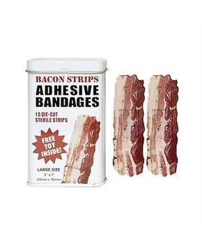 Bacon Strips Adhesive Bandages Box Of 15