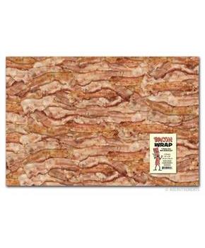Bacon Gift Wrapping Paper, Set of 2