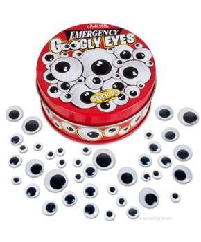 Emergency 20 Pairs Googly Eyes With Stick On Adhesive