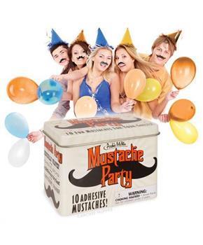10 Adhesive Mustache Accessories