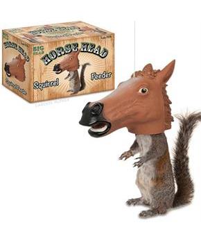 Squirrel Feeder Horse Head