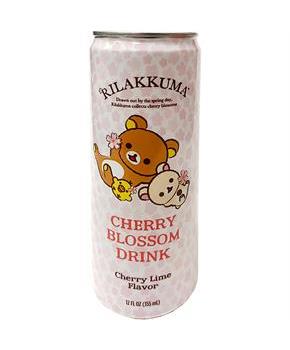 Rilakkuma Cherry Blossom Cherry Lime 12oz Soda | 1 Can