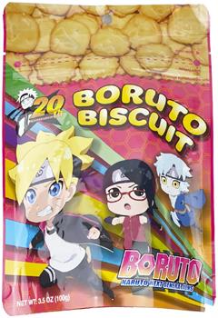 Boruto 20th Anniversary Biscuit Snack | 3.5 Ounce Pack