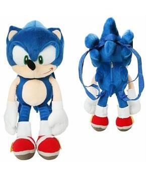 Sonic the Hedgehog 17 Inch Plush Backpack