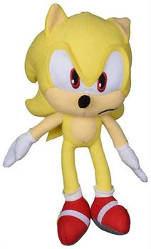 Sonic the Hedgehog Super Sonic 12 Inch Plush with Clip