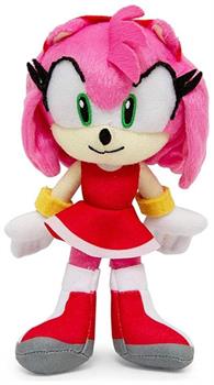 Sonic the Hedgehog Amy 12 Inch Plush with Clip