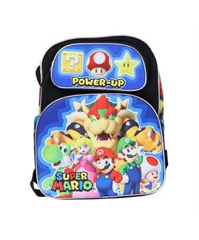Super Mario 16 Inch 3D Molded Kids Backpack
