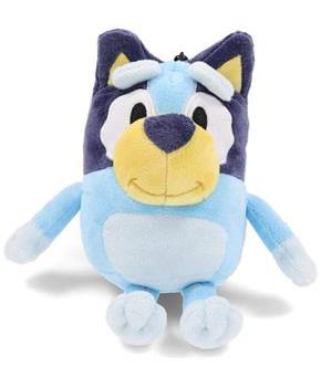 Bluey 8 Inch Zipper Plush with Backpack Clip