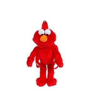 Sesame Street Elmo Plush Backpack | 15 Inches Tall