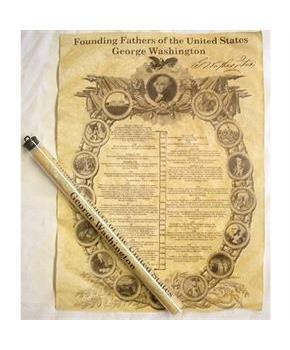 Historic U.S. Document Reproduction: George Washington