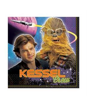 Star Wars Han Solo 6.5" Lunch Napkins, 16-Pack