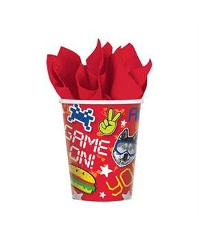 Epic Party 9oz Paper Party Cups, 8-Pack