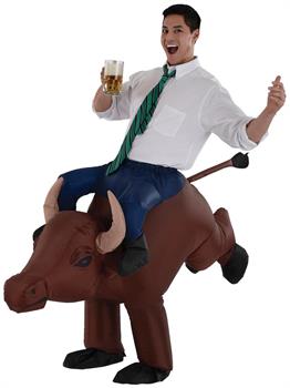 Inflatable Bull Rider Adult Costume | One Size