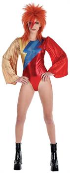 Glam Rock Bodysuit Adult Costume