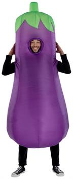 Inflatable Eggplant Adult Costume | One Size