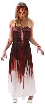 Carrie Bloody Prom Queen Adult Costume Dress