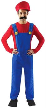 Super Plumber Men's Costume