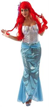Little Mermaid Adult Fancy Costume Dress