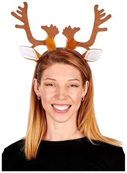 Reindeer Antlers Costume Headband | One Size