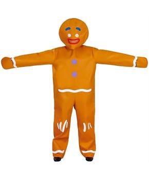 Gingerbread Man Adult Costume | One Size