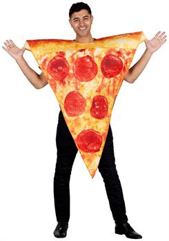 Pepperoni Pizza Adult Costume | One Size