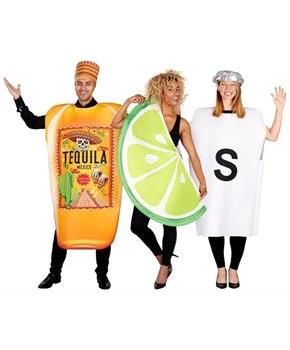 Tequila, Lime, & Salt Adult Unisex Costume Set | One Size