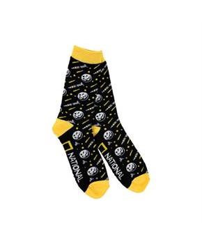 National Geographic Moon Landing Mid-Calf Adult Socks