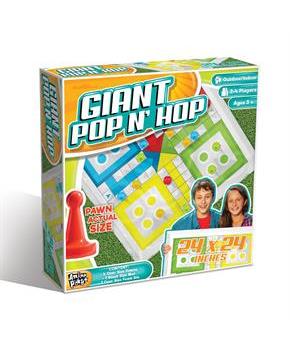 Giant Pop N Hop Indoor/Outdoor Game | 24x24 Inch Mat