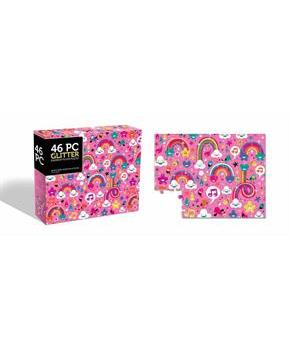 Glitter Rainbow 46 Piece Jigsaw Puzzle
