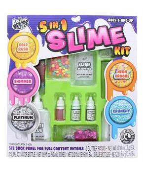 Ultimate 5 in 1 Slime Maker Kit | Make 5 Slimes
