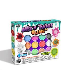 Mix N Twist Slime Kit | 15 Pre-Made Slimes