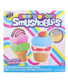 Make Your Own Foam Smushables Activity Kit | Ice Cream & Cupcake