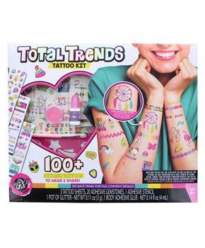 Total Trends Temporary Tattoo Kit | 100+ Tattoos