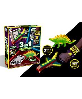 3 in 1 Glow in the Dark Activity Set