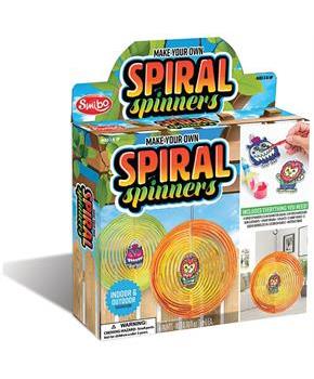 Make Your Own Spiral Spinners Craft Kit | Makes 2