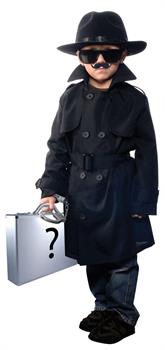 Secret Agent Child Costume
