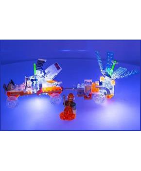 Laser Pegs 180 Piece Light Up Construction Set | Mars Explorer